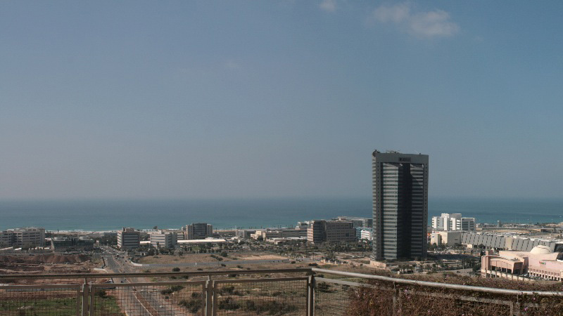 haifa, carmel coast, israel (18. Februar 2011)