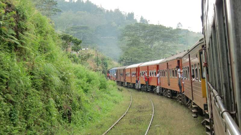 Zwischen Kandy und Hatton, Sri Lanka (21. Januar 2012)