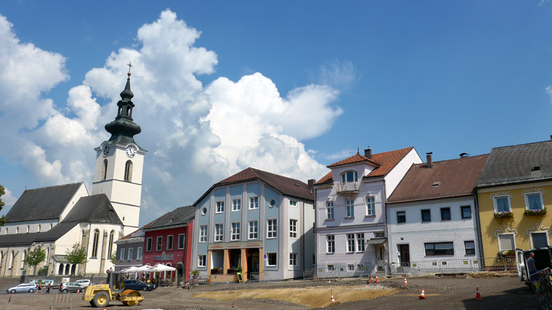 Gallneukirchen, Oberösterreich, Österreich (17. Juli 2014)